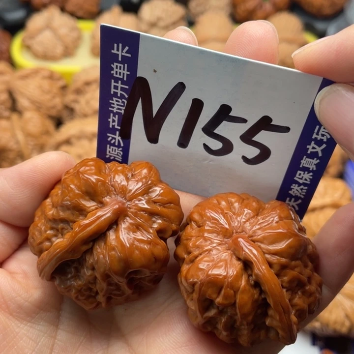 文玩核桃把件蛙蛙异形