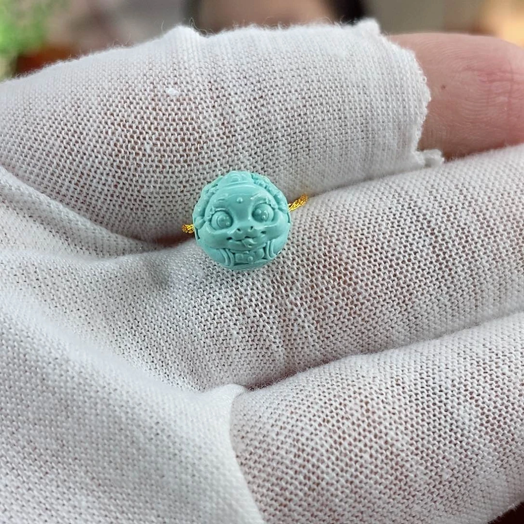 绿松石珠宝奇石未镶嵌