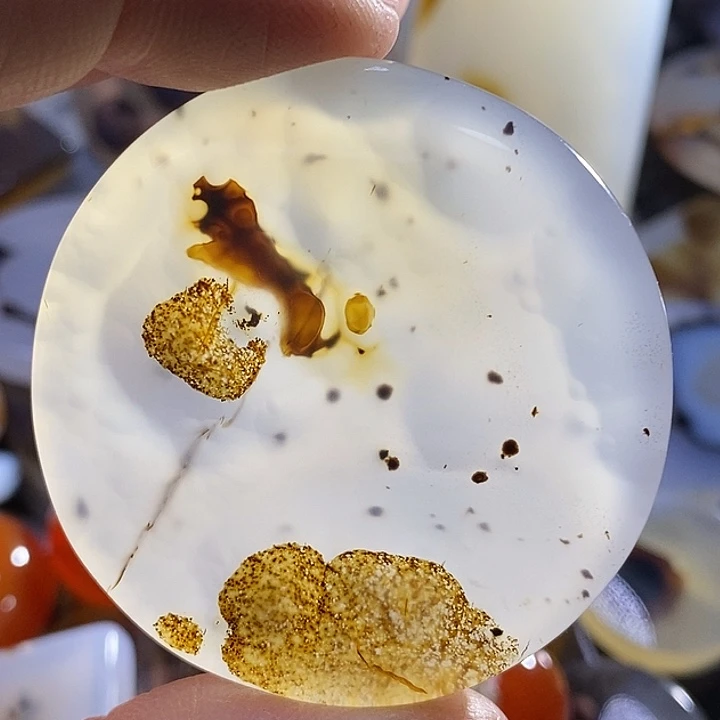未镶嵌颈饰玛瑙/玉髓俺**下