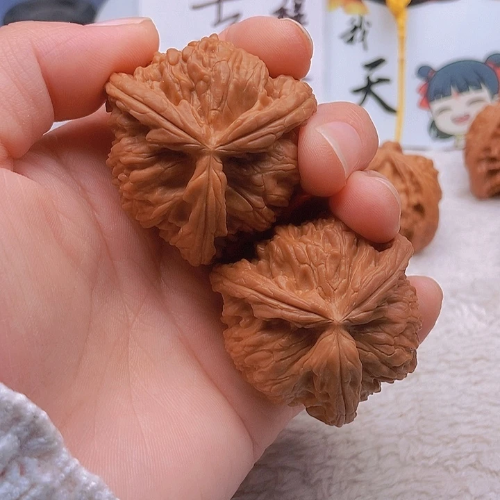 吊坠文玩核桃笑***1三棱