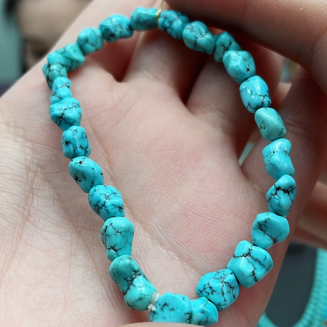 绿松石珠宝半成品未镶嵌