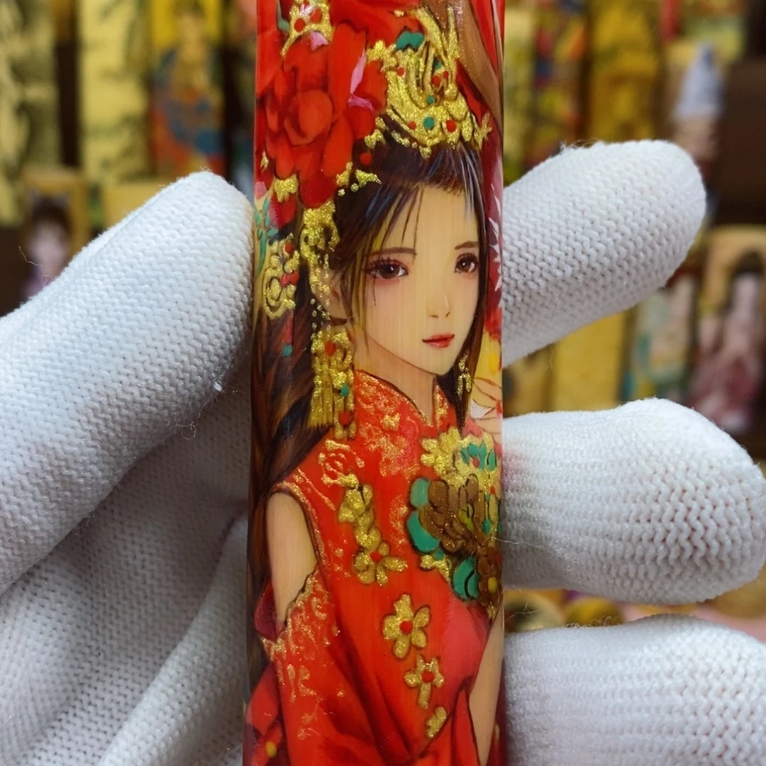 香榧木蝈*龙实心玉竹美女