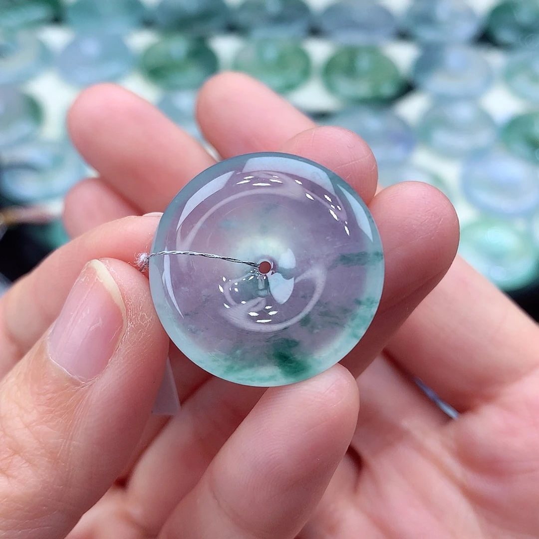 颈饰未镶嵌翡翠编号30-尺寸24/5.8