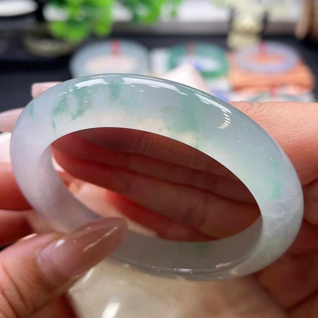 未镶嵌手镯翡翠只*躺51.5