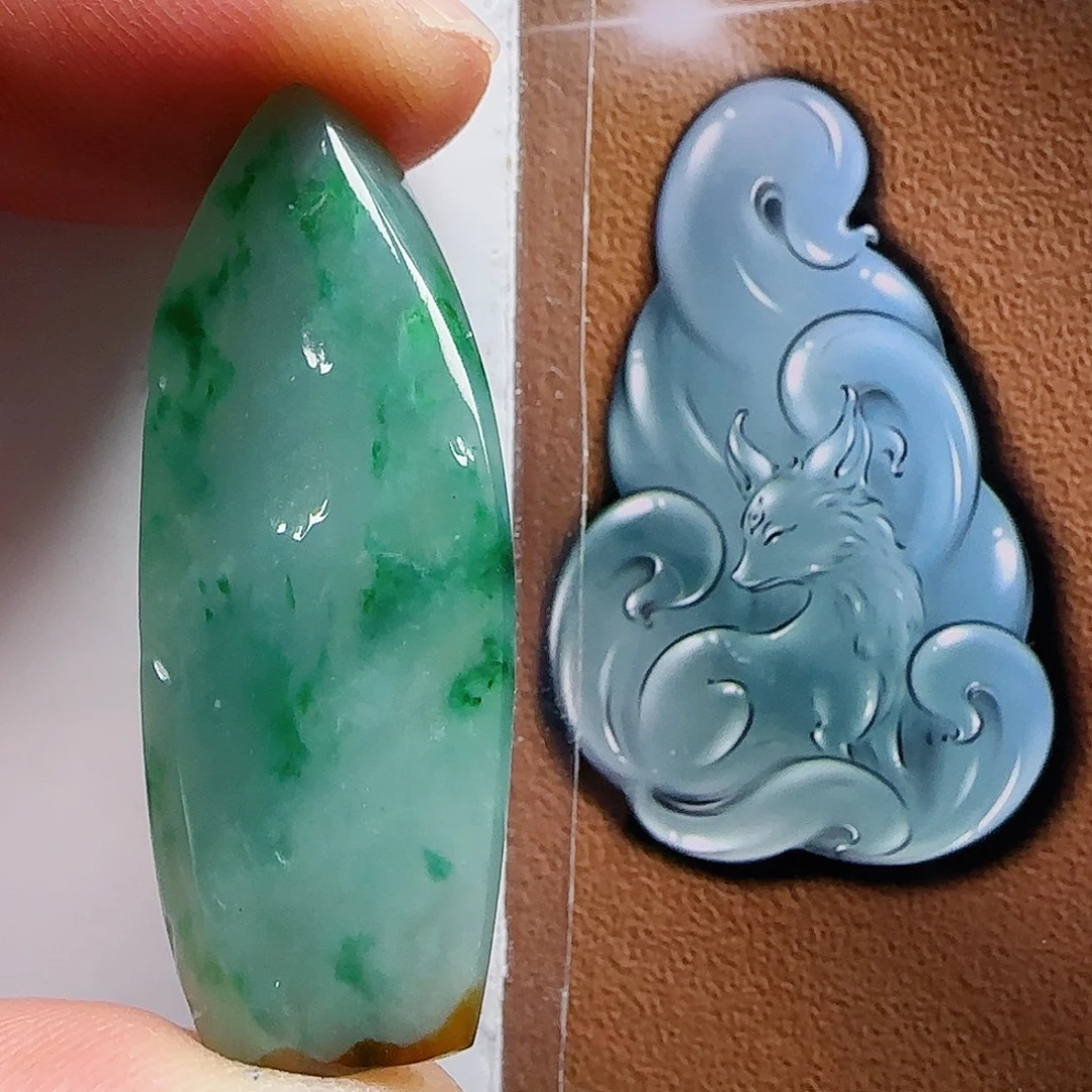 定制翡翠未镶嵌翡翠