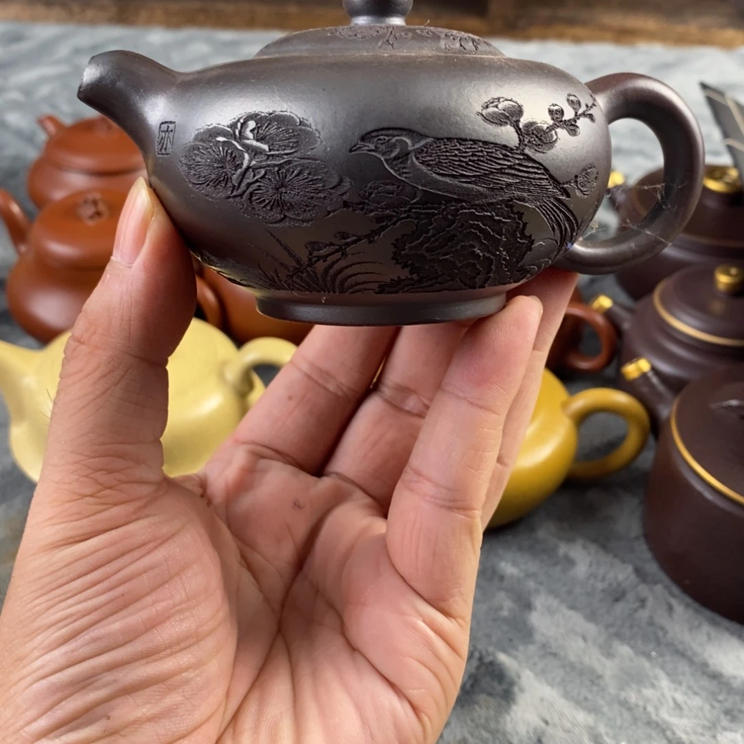 茶壶紫砂宜兴紫砂壶qq