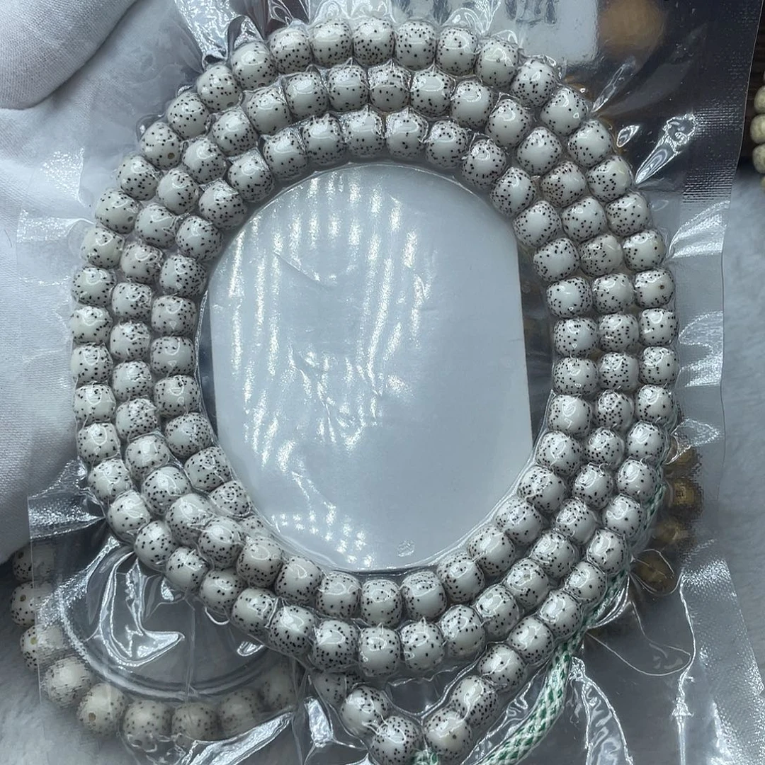 星月菩提手串原生态9✖️8侧留白108长串