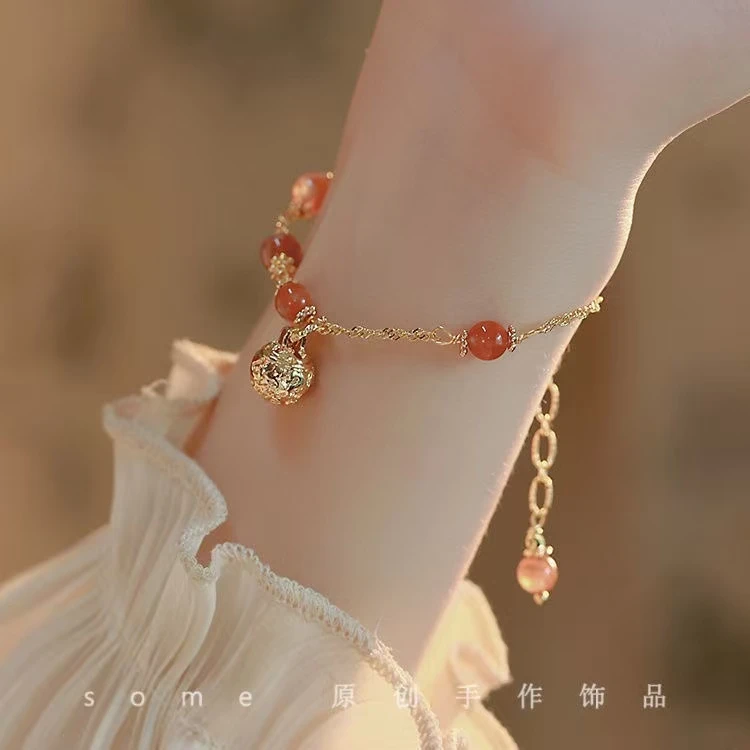 合成金属琉璃手链 非金属仿水晶手链   盲袋对对碰-玲珑剔透手链