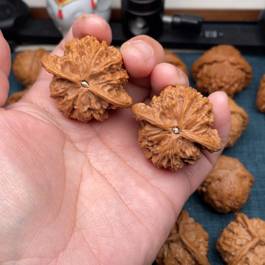 *****文玩核桃把件全品盘龙纹41