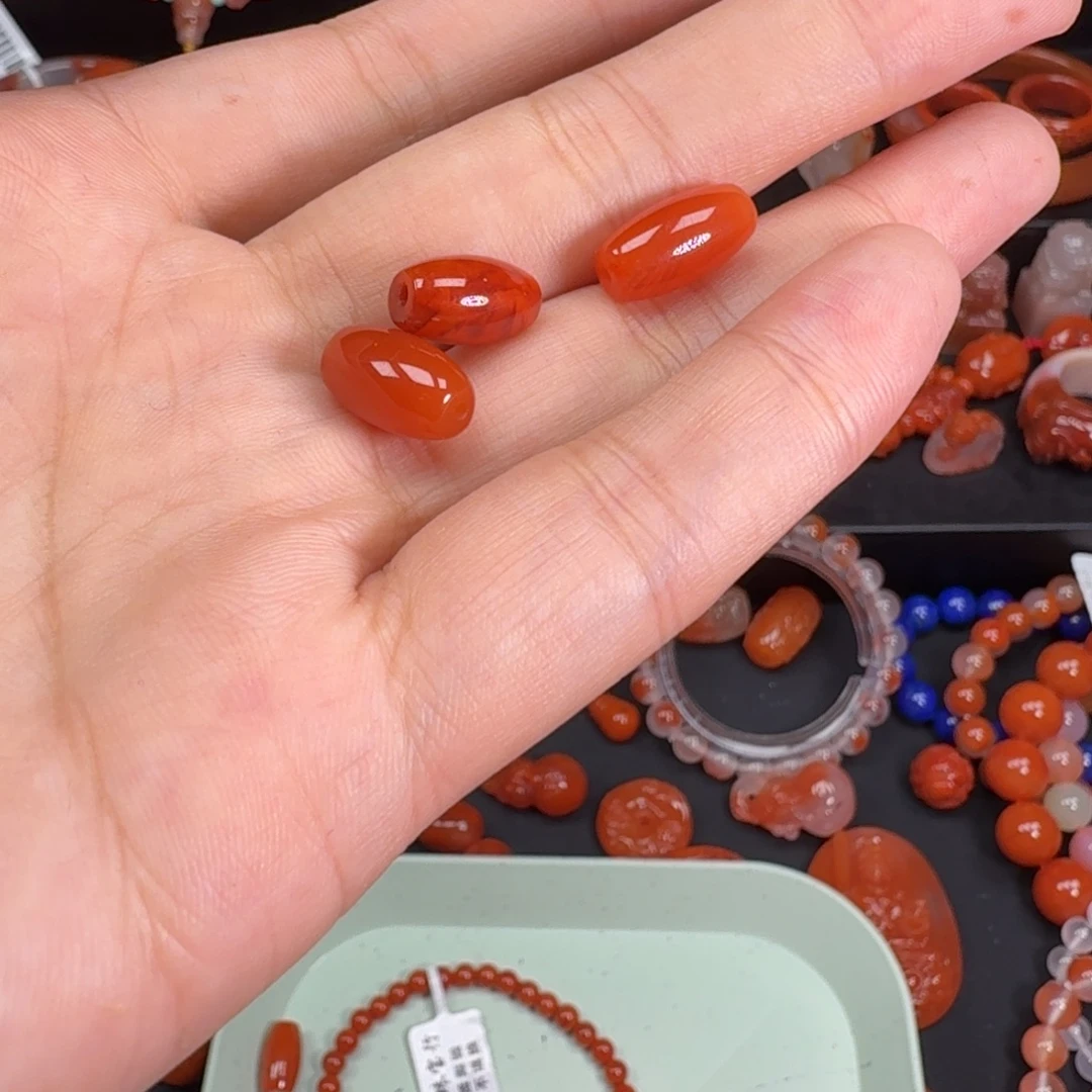 泡***柔未镶嵌配饰南红玛瑙
