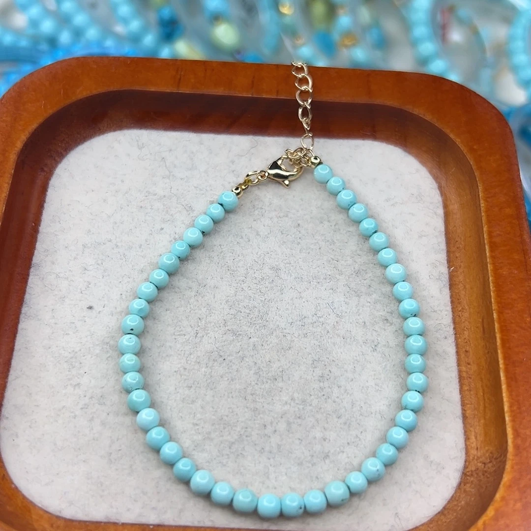 绿松石未镶嵌手链