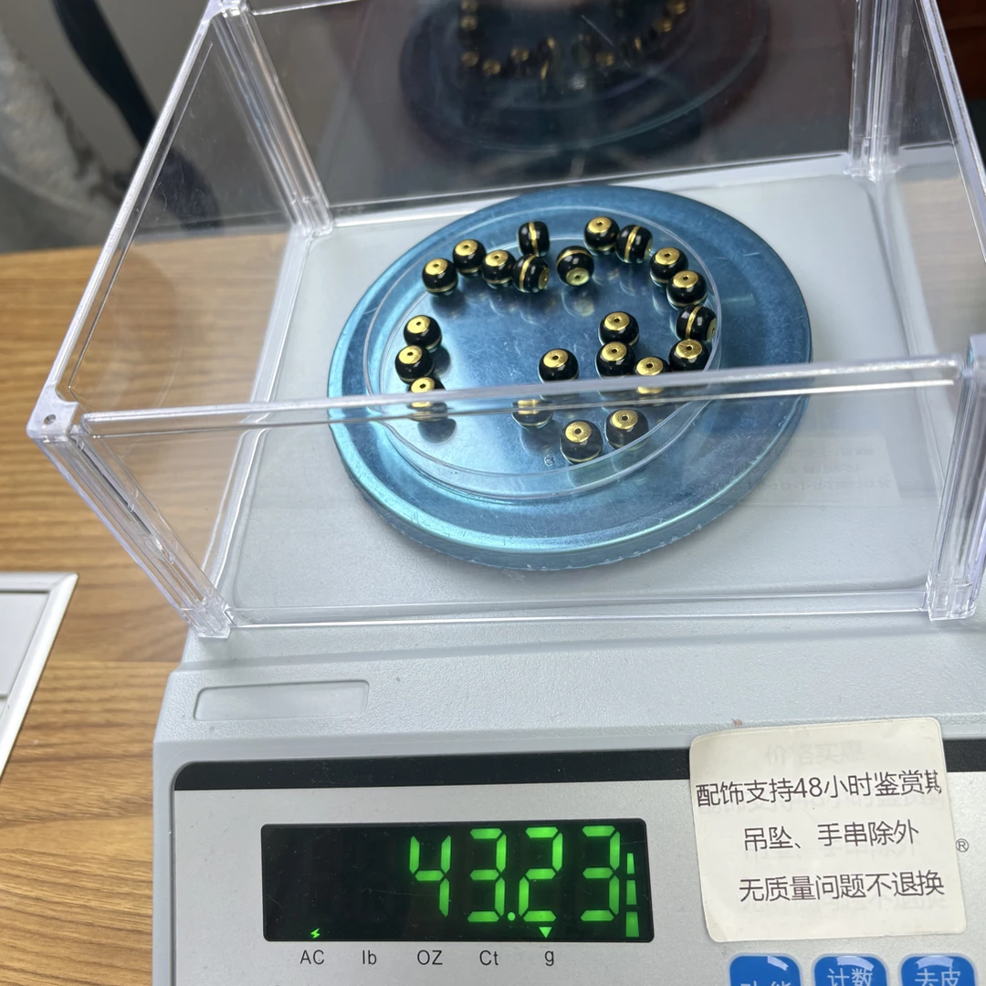 直播间手串重43.23克拍下无质量问题不支持退换货,千千