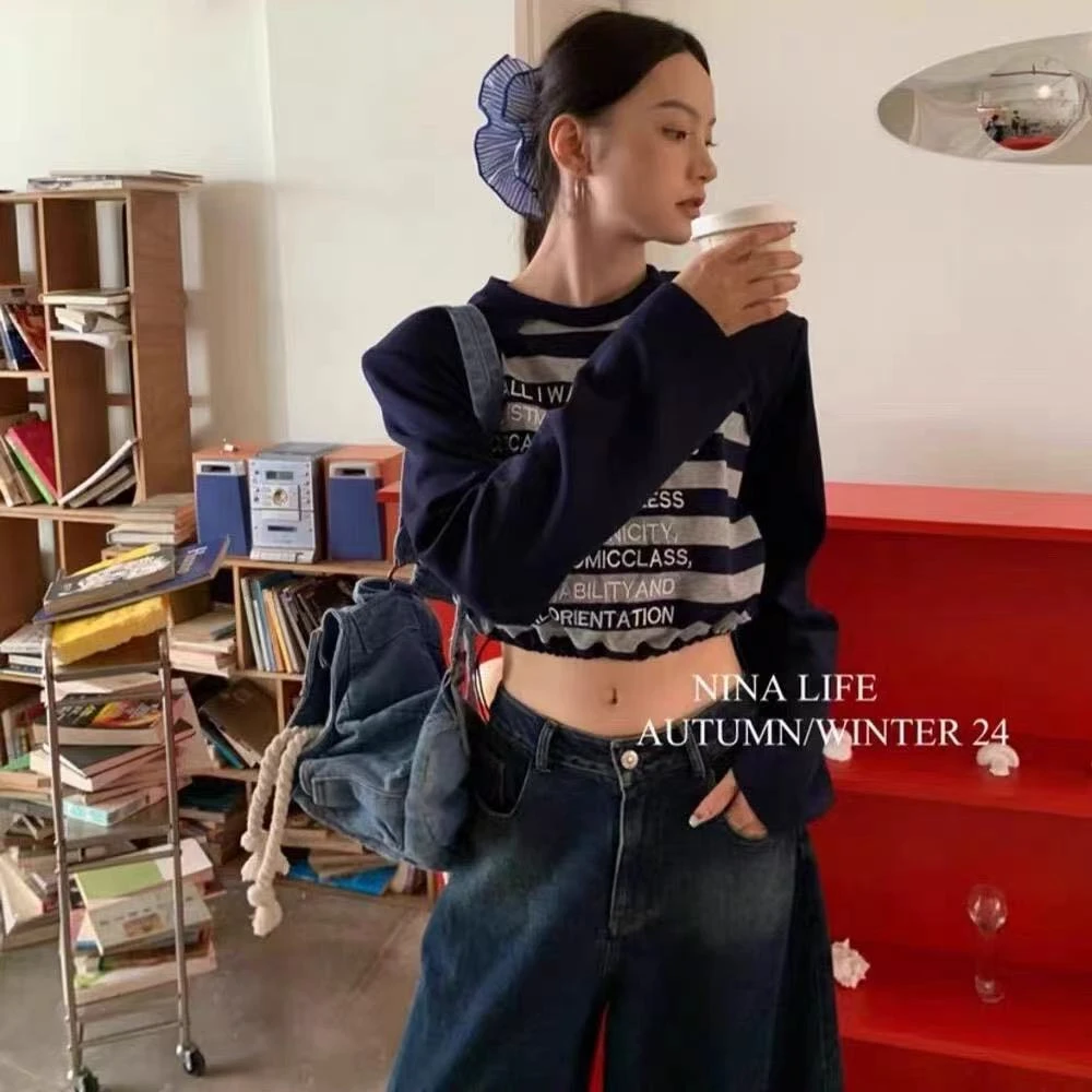9650新款韩版时尚百搭显瘦上衣女