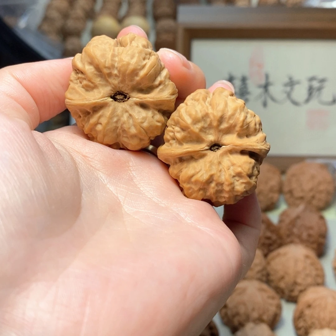 文玩核桃把件34蛙蛙