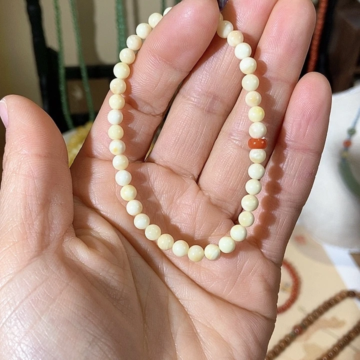 琥珀手链未镶嵌串