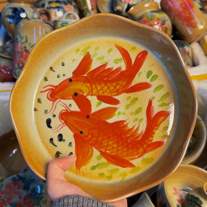 瓷片景德镇陶瓷手工手绘