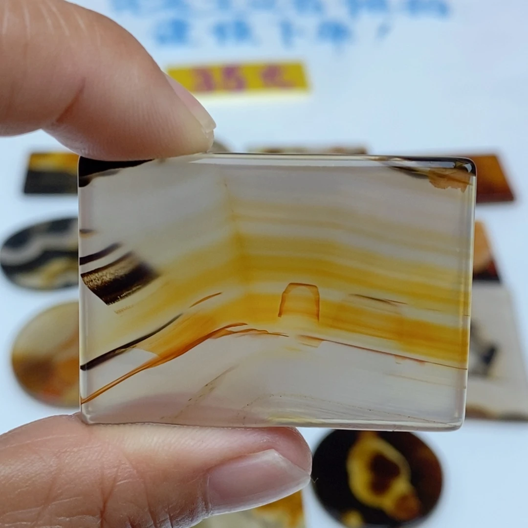 玛瑙/玉髓未镶嵌珠宝半成品