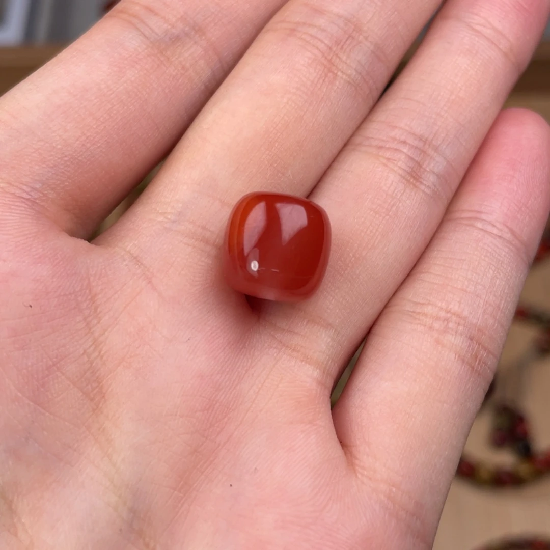 南红玛瑙未镶嵌珠子