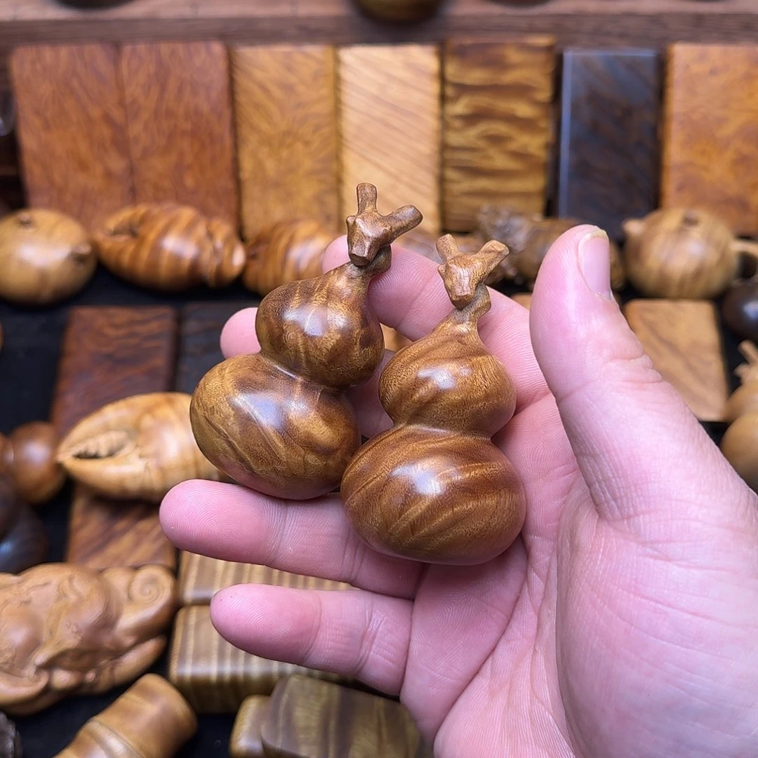 金丝楠小*伴金丝楠木平安无事牌