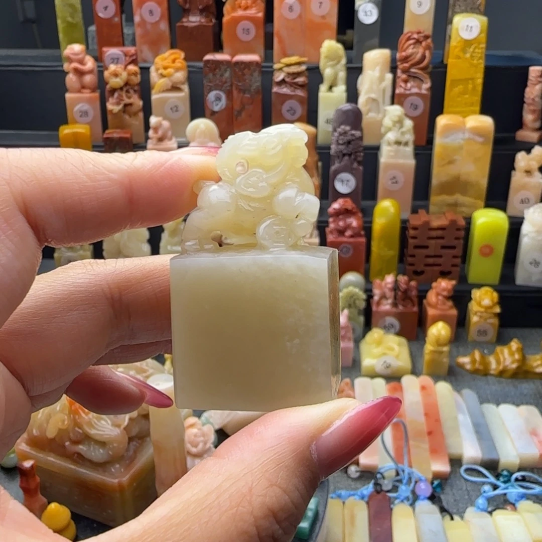 寿山石印石洋洋得意2.6