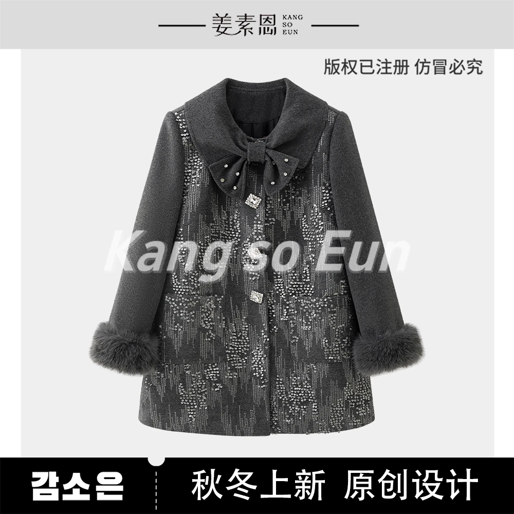 【程钱钱】【复苏柏林】气质休闲轻奢外套G24DT021070