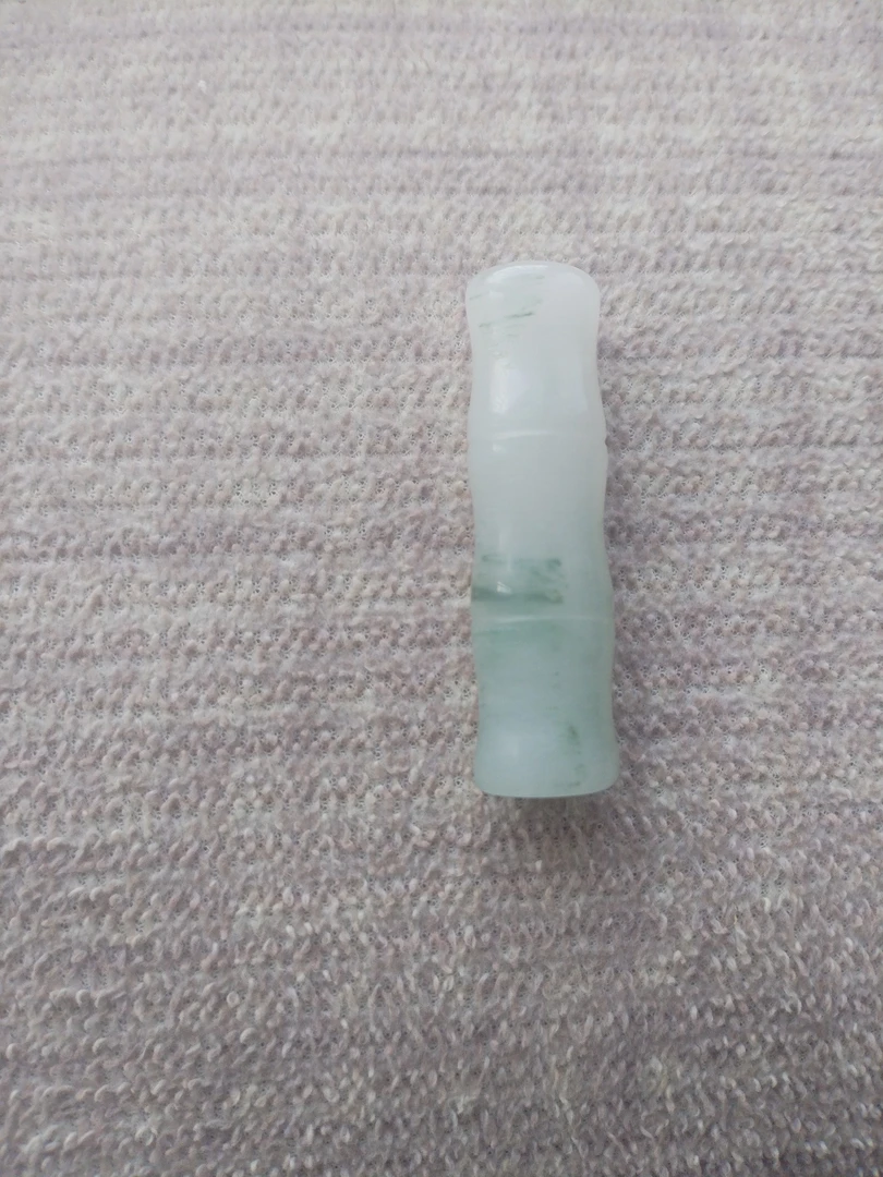 新疆金丝玉天山翠竹节吊坠节节高寓意玉石项坠多样性拍一发一