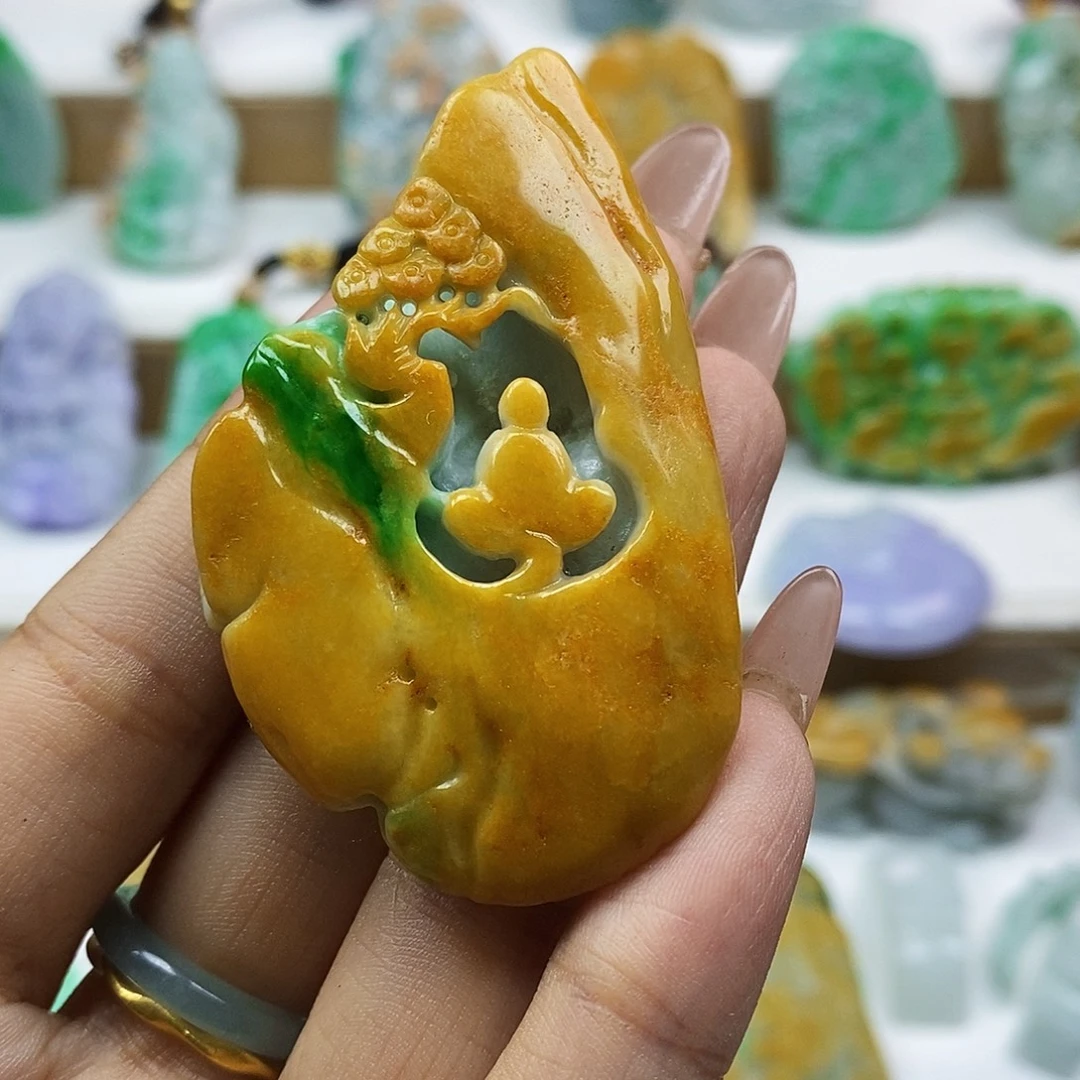 颈饰未镶嵌翡翠翡翠