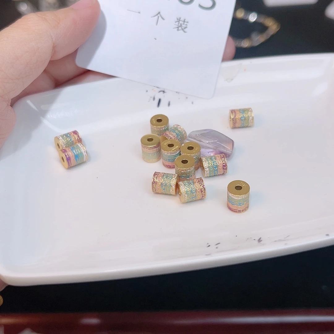 紫晶珠宝半成品银S925镀金镶嵌163