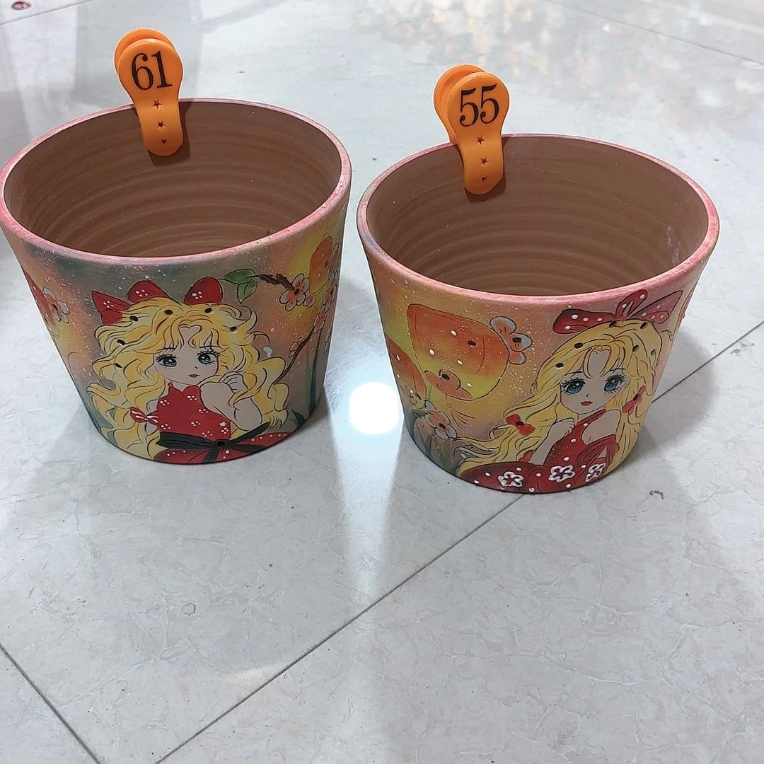 紫砂花盆洛*手工花盆默认微瑕微瑕