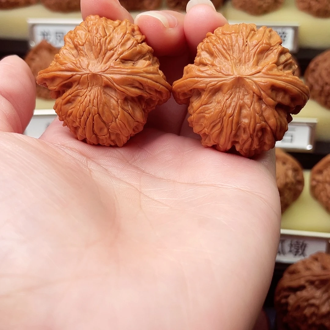 文玩核桃吊坠磨盘40全品734