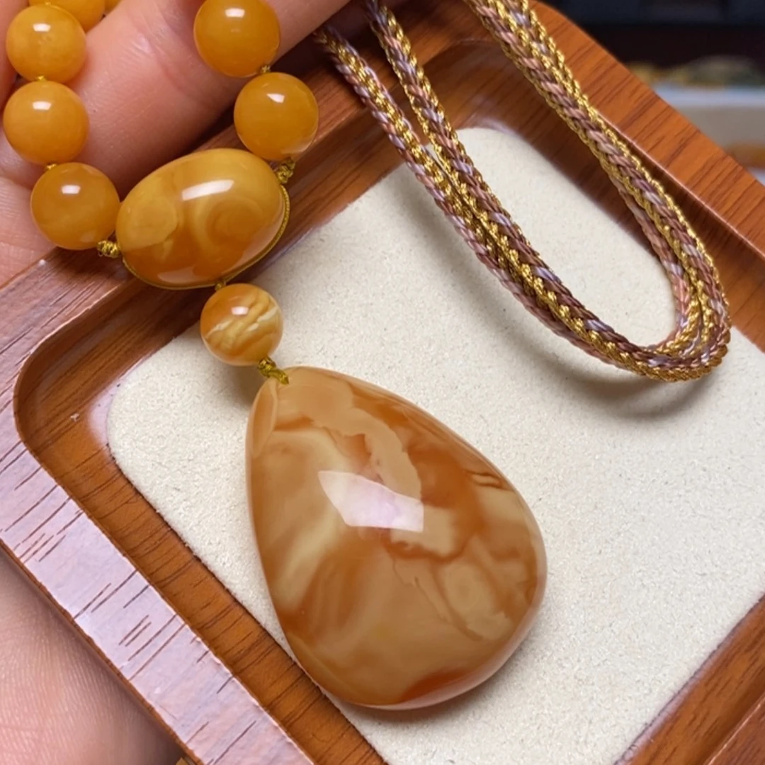 【闪购商品】未镶嵌颈饰蜜蜡项链