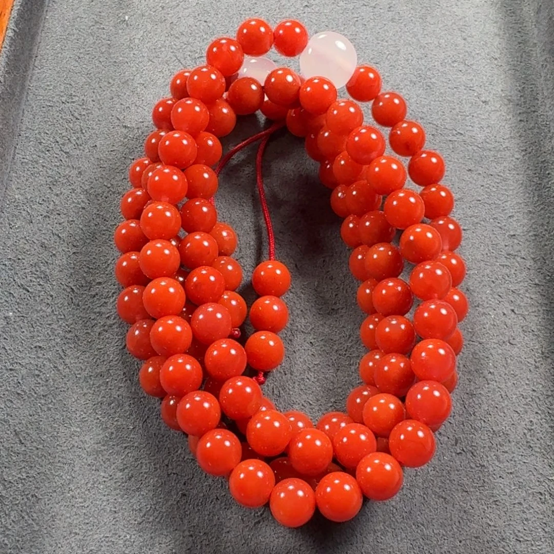 南红玛瑙未镶嵌108多圈