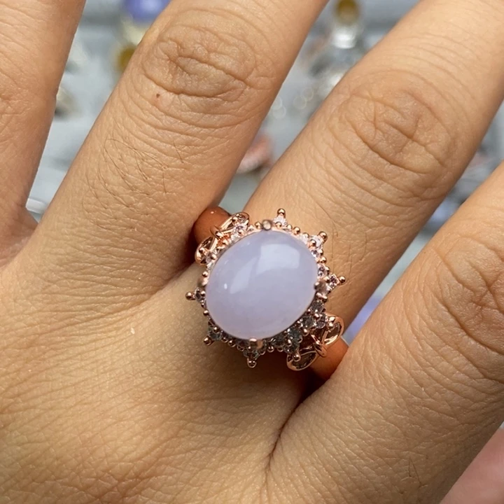 翡翠戒指合金戒指