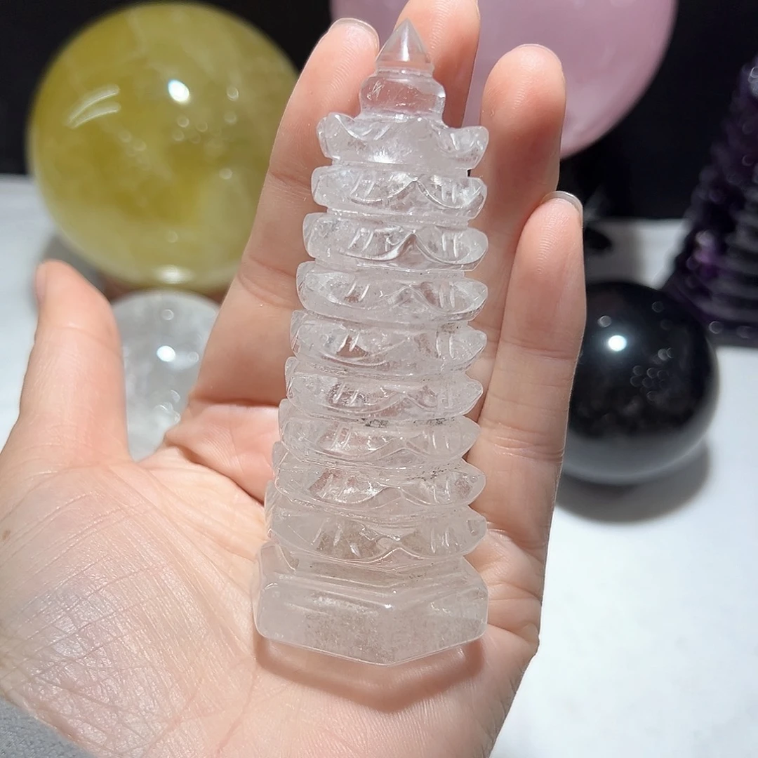 水晶水晶球摆件未镶嵌