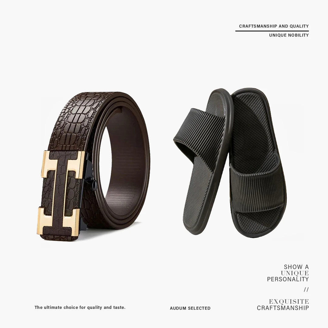 新款EVA拖鞋＋男士时尚带