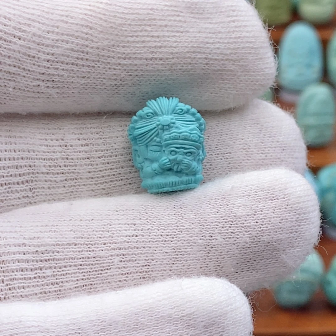 未镶嵌绿松石珠宝奇石