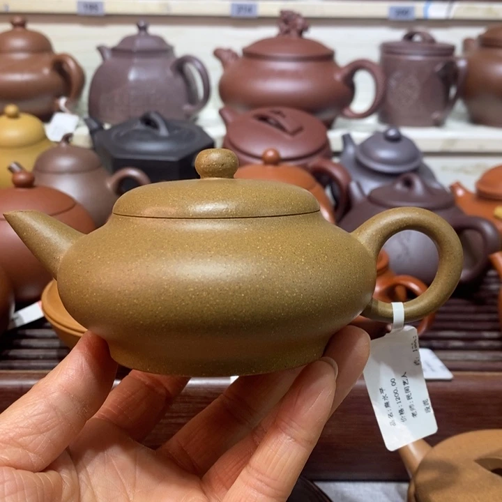 大***方紫砂茶壶微瑕处理一把
