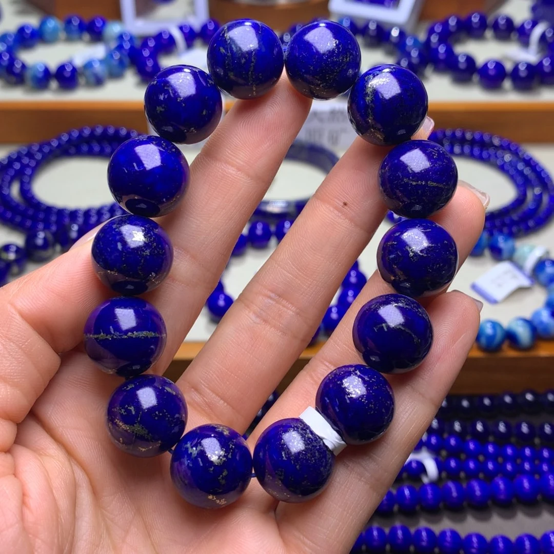 青金石手串未镶嵌15mm7938