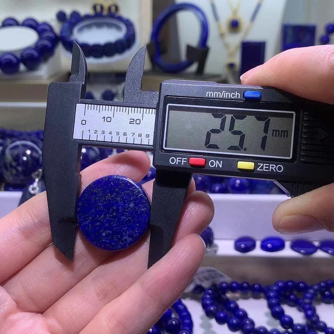 青金石未镶嵌天然原矿吊坠25.8*6.3m