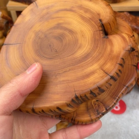 【闪购商品】柏木（崖柏）夜正宗北太行陈化黑油底座2个