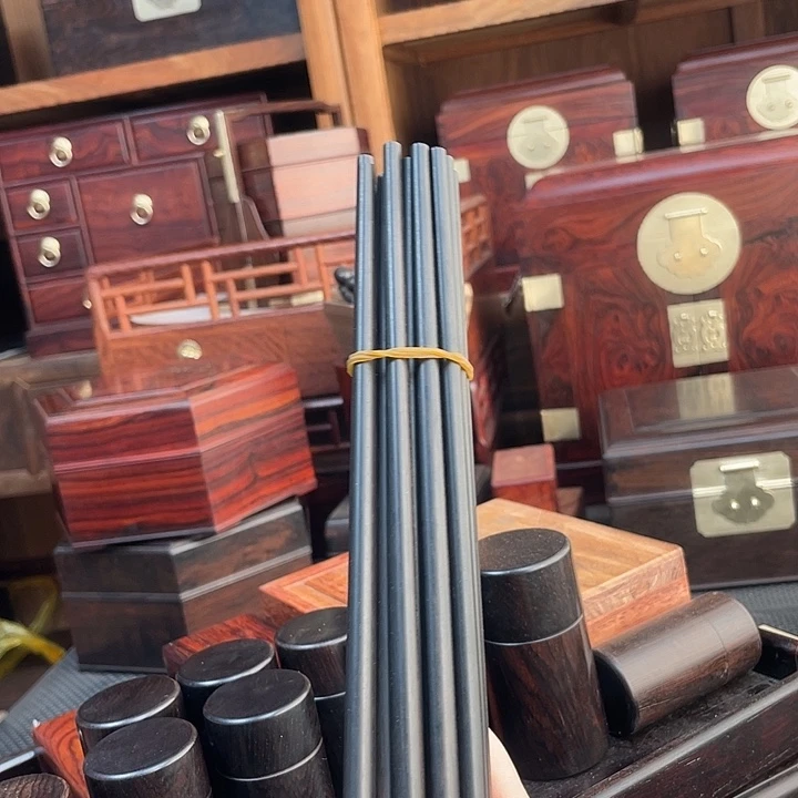 木紫光谭筷子一双