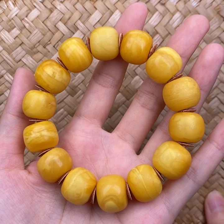 琥珀未镶嵌裸石蜜蜡M