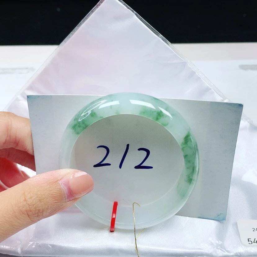 【闪购商品】翡翠手镯未镶嵌54.5圈