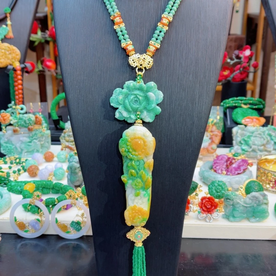 翡翠颈饰合金48小时鉴赏期