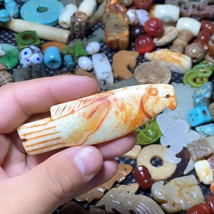 和田玉未镶嵌颈饰80