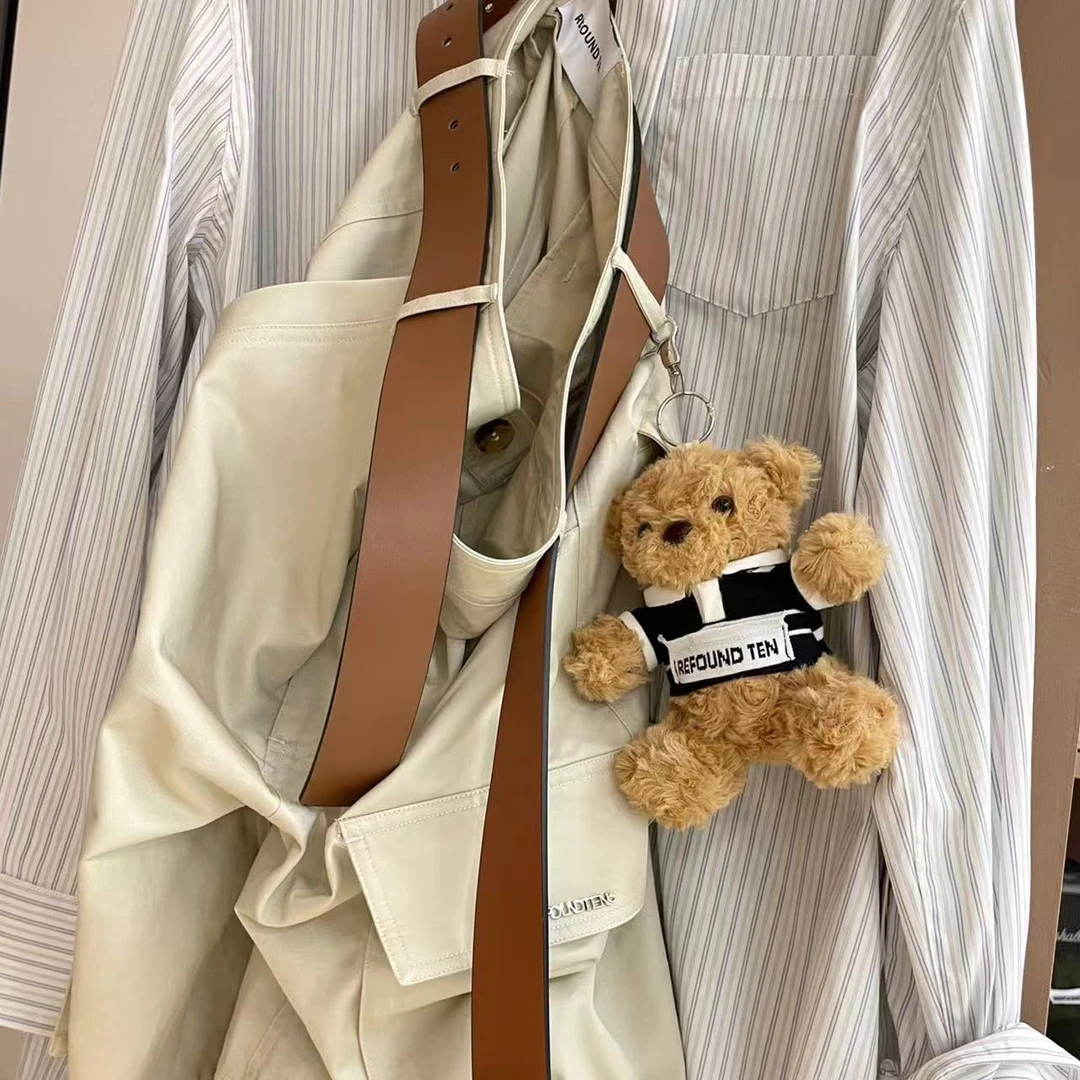 【VIINS】REFOUND TEN小熊书包挂件可爱毛绒公仔钥匙扣创意礼物0179