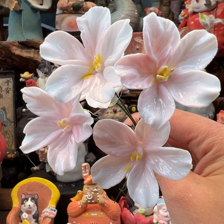 陶摆件小镇青花每日有新品