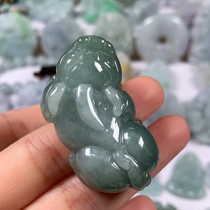 颈饰未镶嵌翡翠貔貅福利