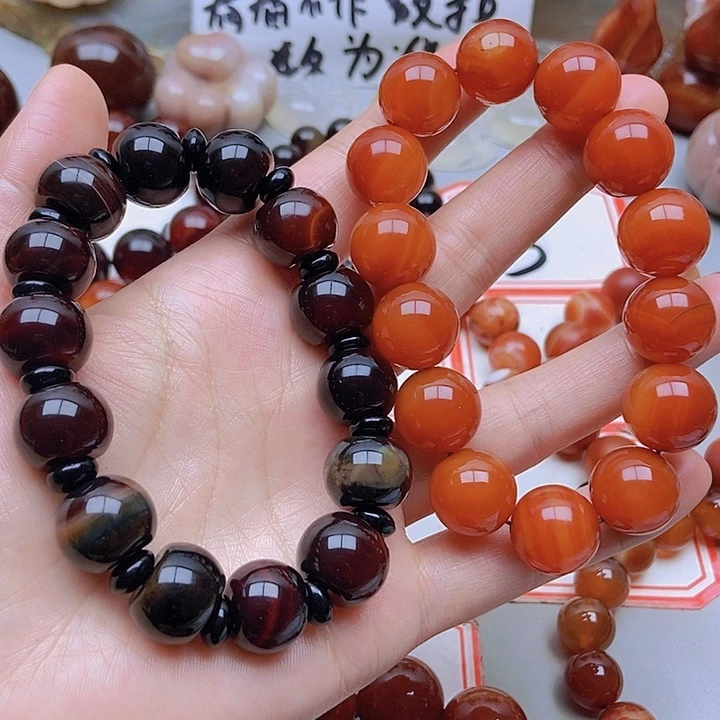 【闪购商品】未镶嵌玛瑙/玉髓珠宝半成品美**发