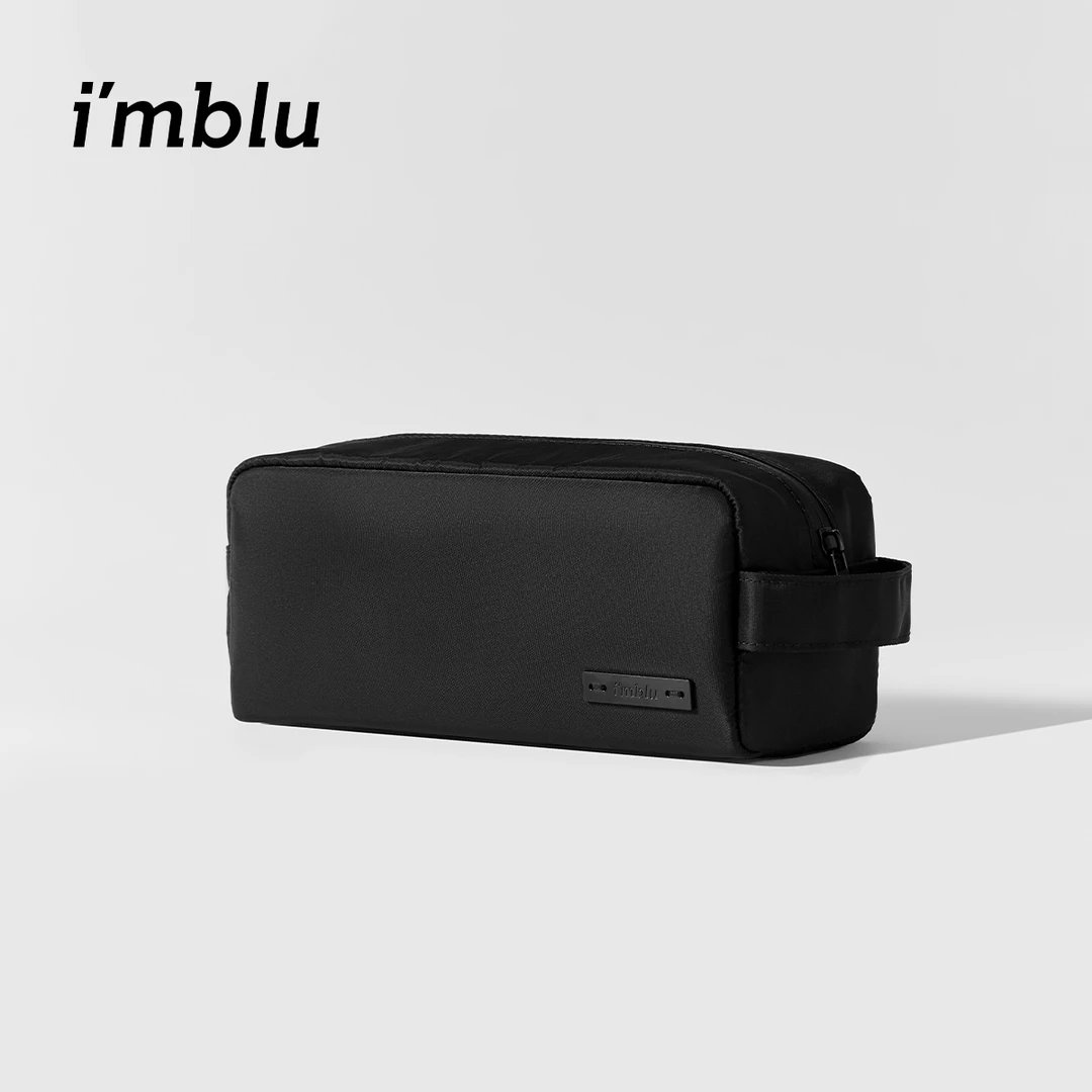 imblu 洗漱包便携再生尼龙防水化妆包旅行出差健身多功能收纳袋